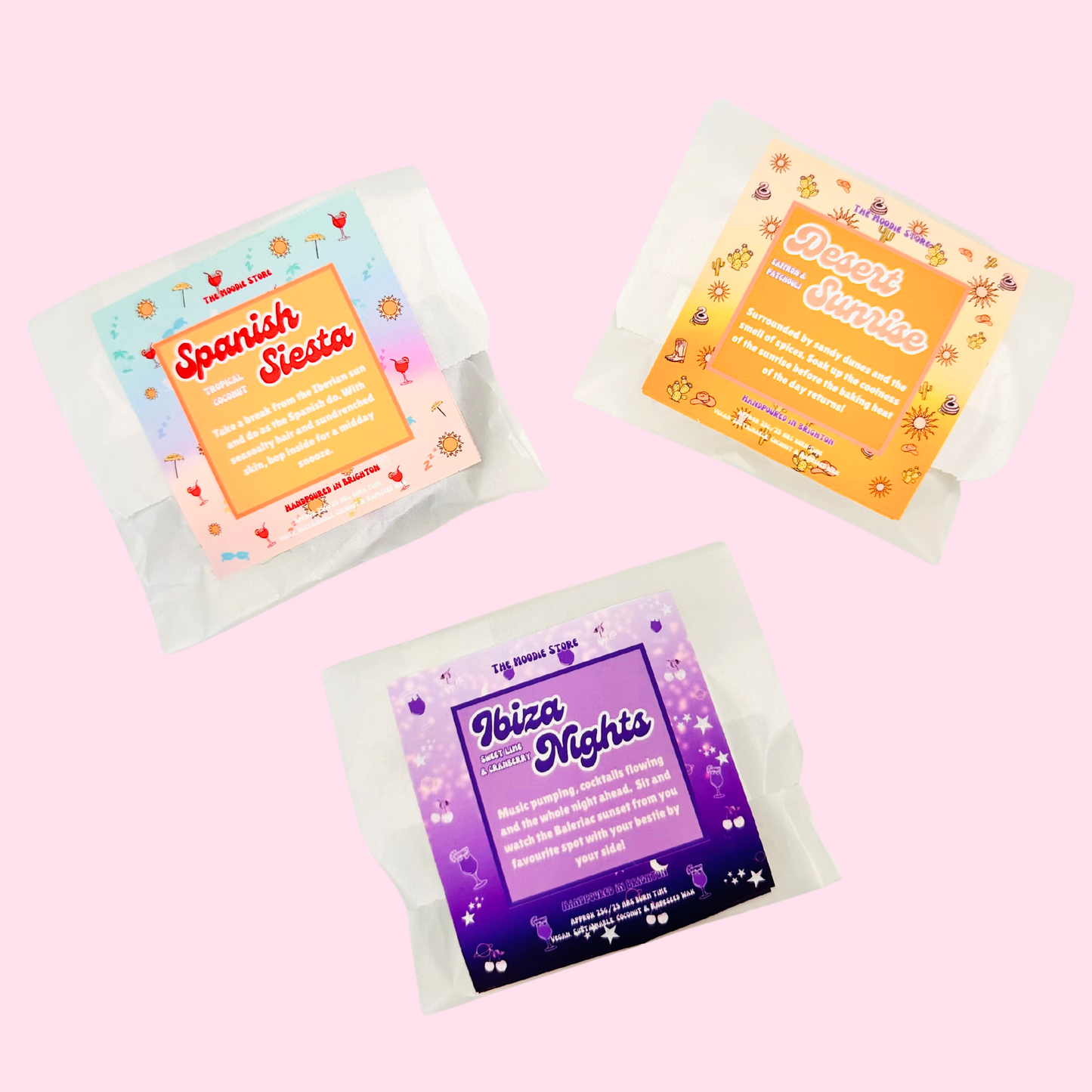 Desert Sunrise - Saffron & Patchouli fragranced wax melt