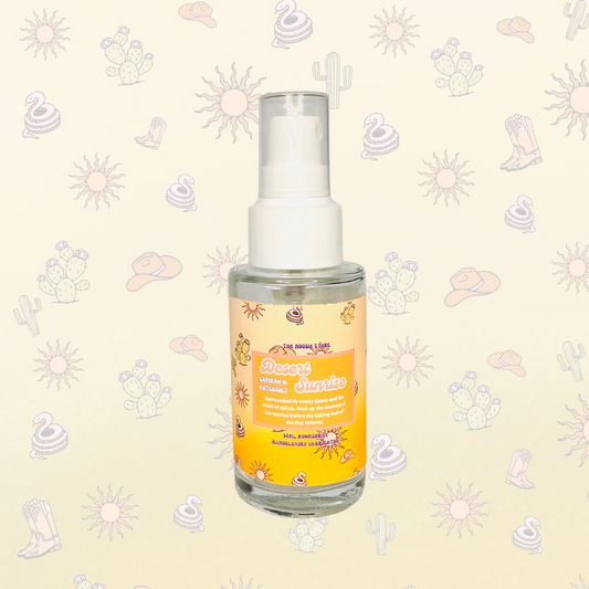 Desert Sunrise - Saffron & patchouli fragranced Room Spray - J