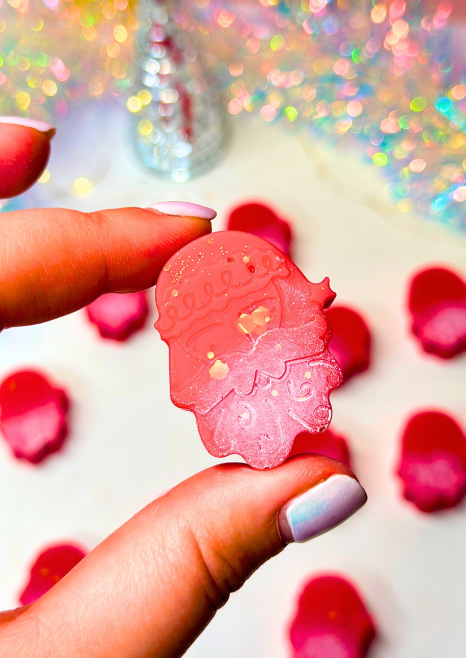 Santa Baby - Wild Rhubarb & Cinnamon Fragranced Wax Melts