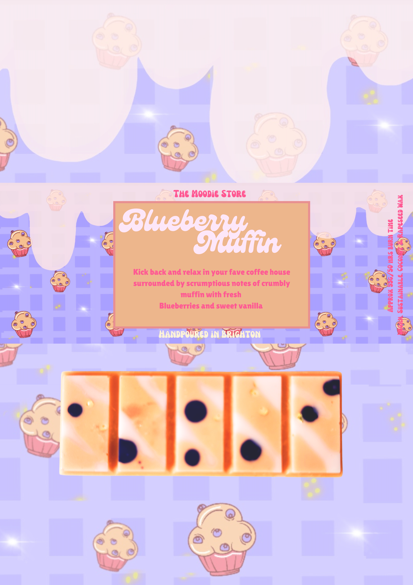 Blueberry Muffin Fragranced Snap Bar