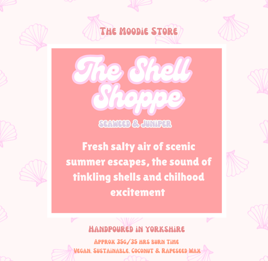 The Shell Shoppe - Seaweed & Juniper fragranced Wax Melts