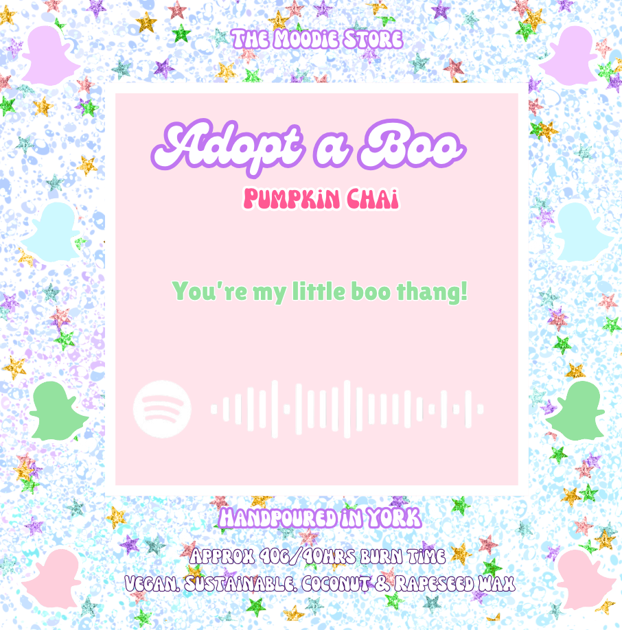 Adopt a Boo - Pumpkin Chai Fragranced Ghost Wax Melts