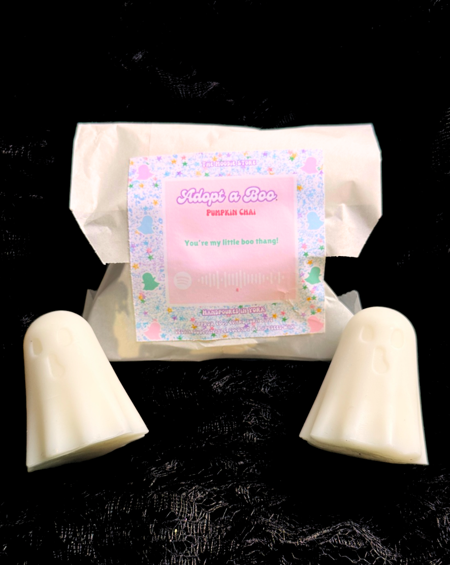 Adopt a Boo - Pumpkin Chai Fragranced Ghost Wax Melts