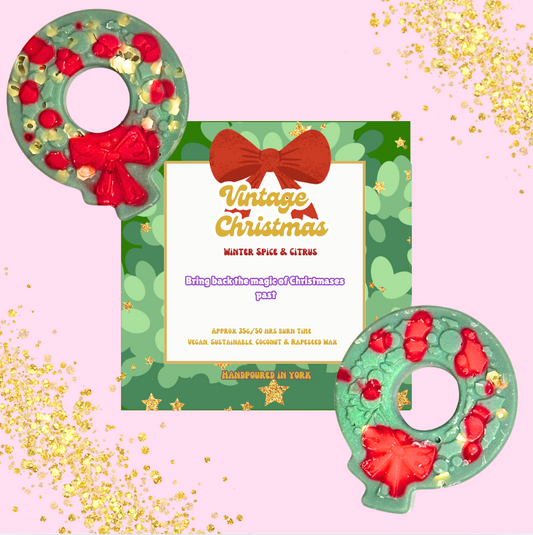 Vintage Christmas - Winter Orange Fragranced Vegan Wax Melts