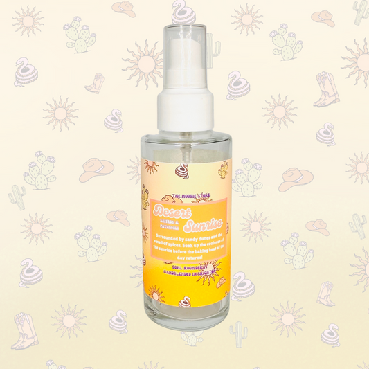 Desert Sunrise - Saffron & patchouli fragranced Room Spray