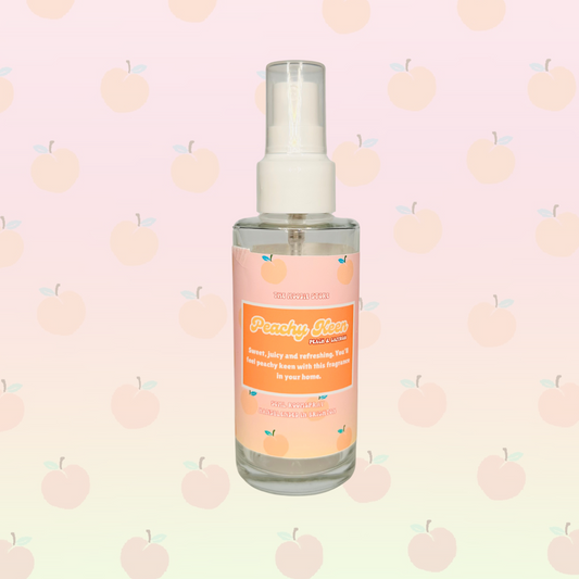 Peachy Keen - Peach & Saffron fragranced Room Spray