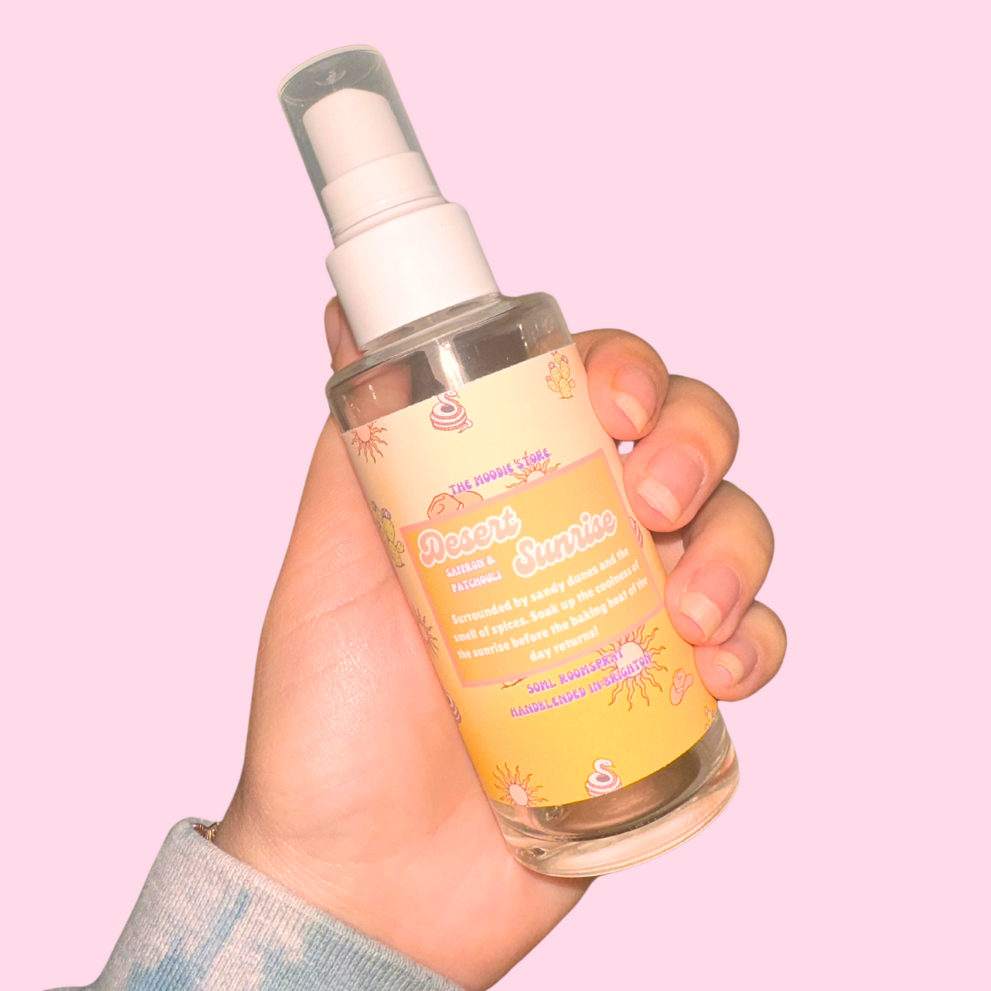 Desert Sunrise - Saffron & patchouli fragranced Room Spray