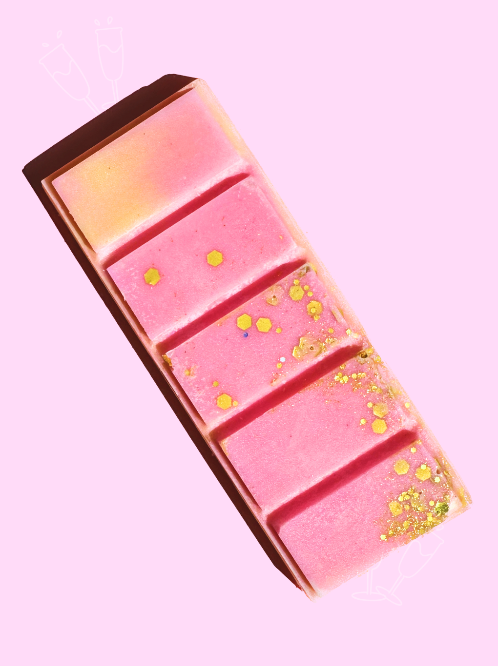 Pink Prosecco Princess - Pink Fizz & Pomelo fragranced Snap Bar