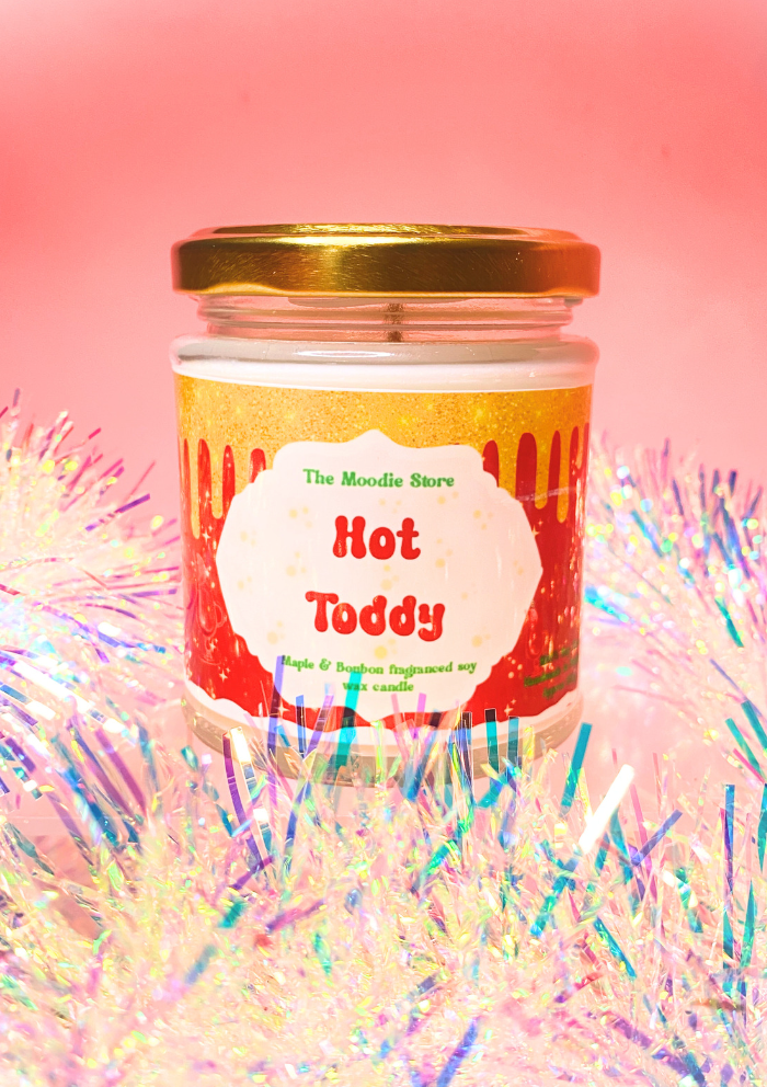 Hot Toddy Soy Wax Jar candle - Bourbon & Maple Syrup