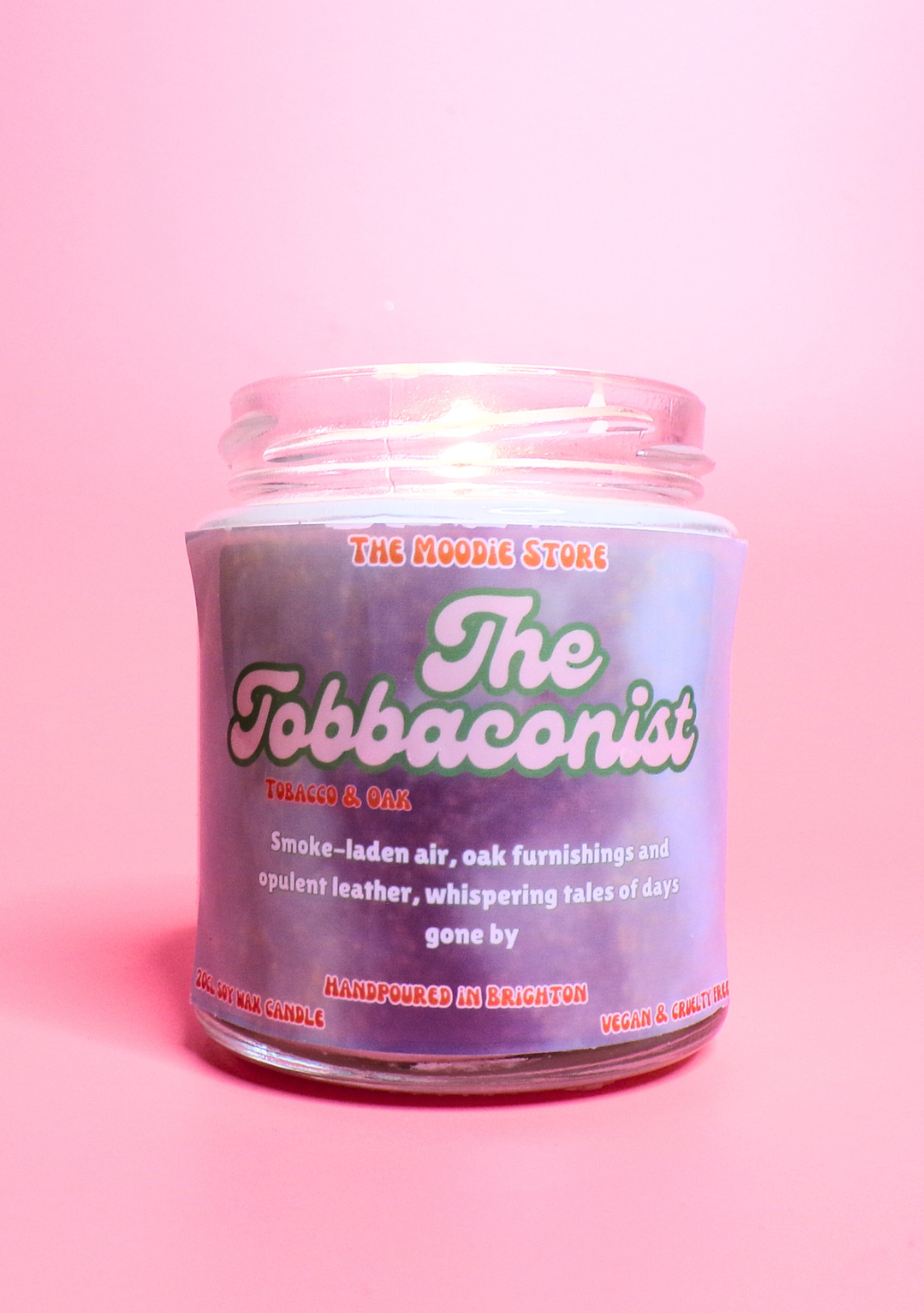 The Tobbaconist - Tobacco and Oak Fragranced Candle