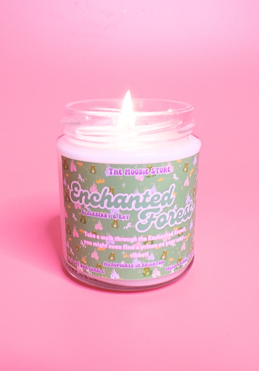 Enchanted Forest - Blackberry and Bay Fraranced Soy Candle