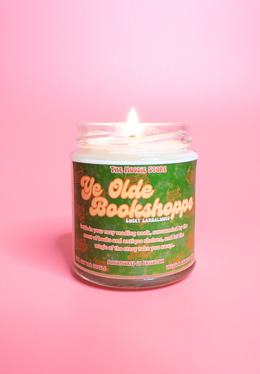 Ye Olde Bookshoppe - Sweet Sandalwood Fragranced Candle