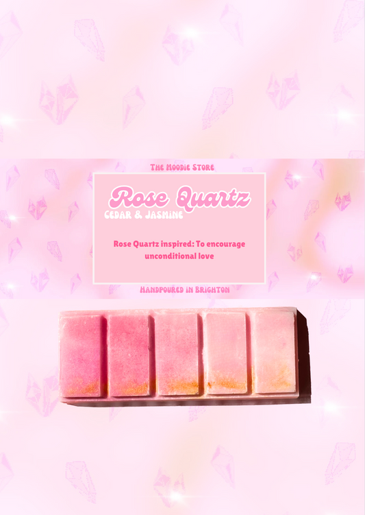 Rose Quartz - Cedar & Jasmine fragranced Snap Bar