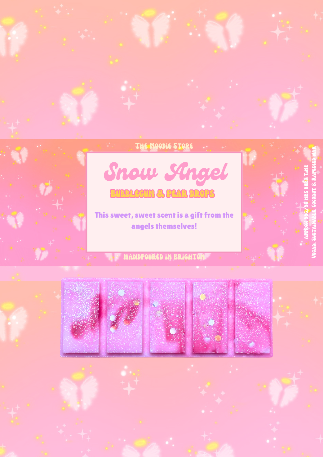 Snow Angel Fragranced Snap Bar - Bubblegum & Pear Drops