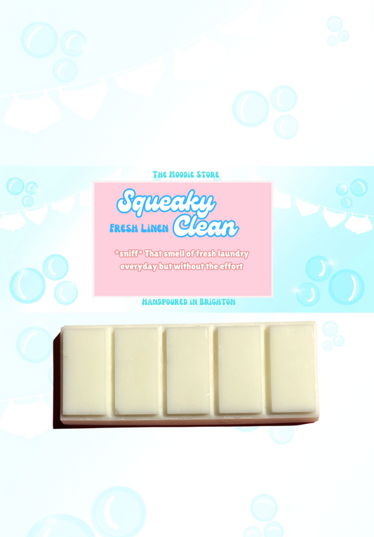 Squeaky Clean - Fresh Linen Fragranced Snap Bar