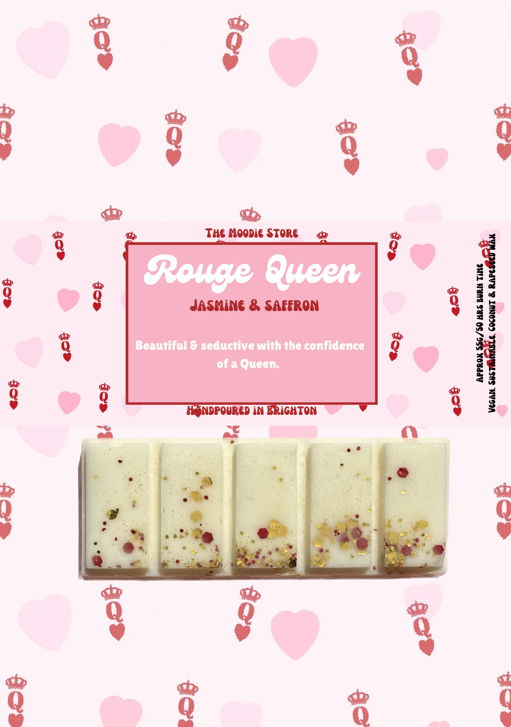 The Rouge Queen - Saffron & Jasmine Perfume inspired Snap Bar