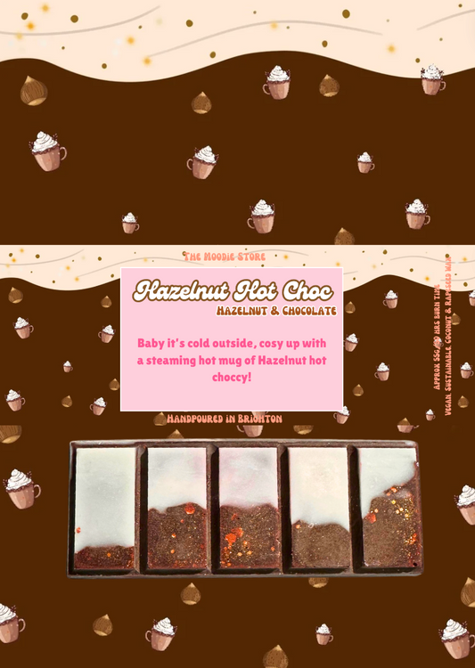 Hazelnut Hot Choc - Hazelnut & Chocolate Fragranced Snap Bar