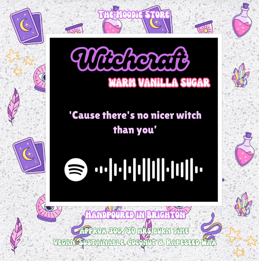 Witchcraft - Warm Vanilla Sugar Fragranced Spooky Wax Melts