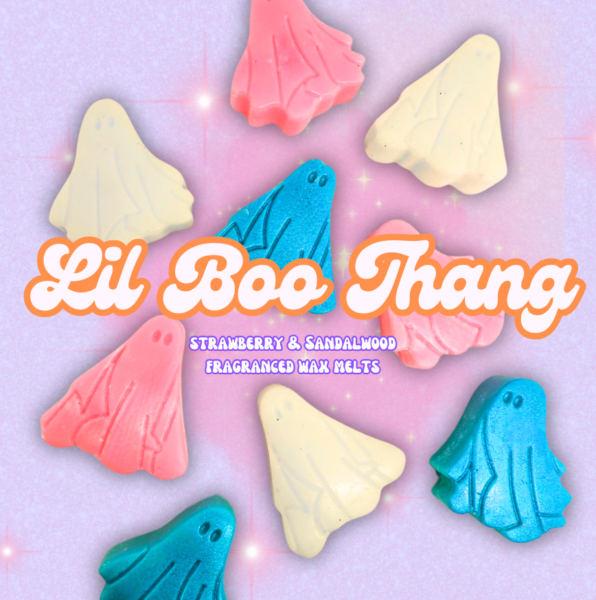 Lil' Boo Thang - Strawberry & Sandalwood Fragranced Ghost Wax Melts