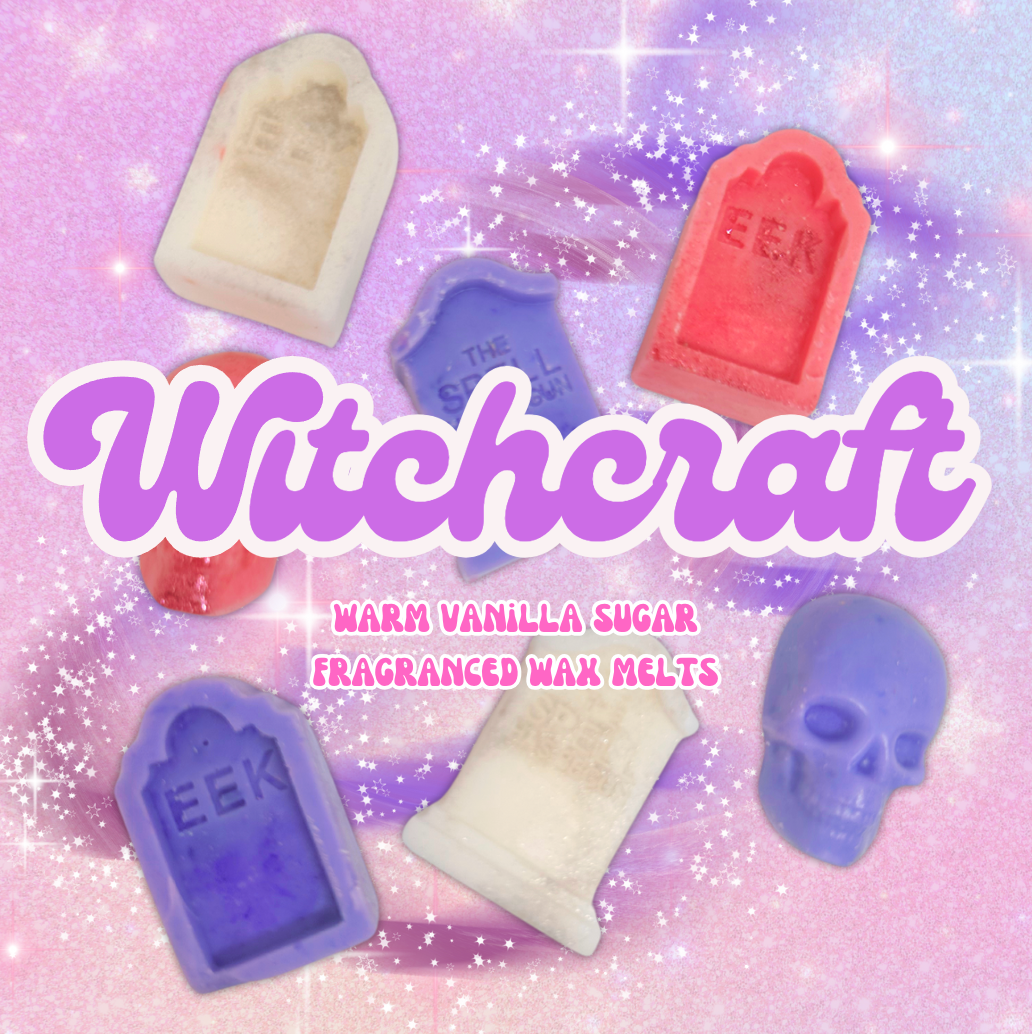 Witchcraft - Warm Vanilla Sugar Fragranced Spooky Wax Melts