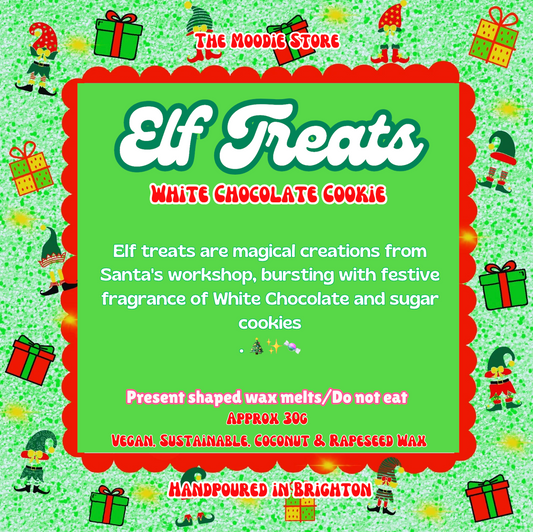 Elf Treats - White Chocolate Cookie Fragranced Wax Melts