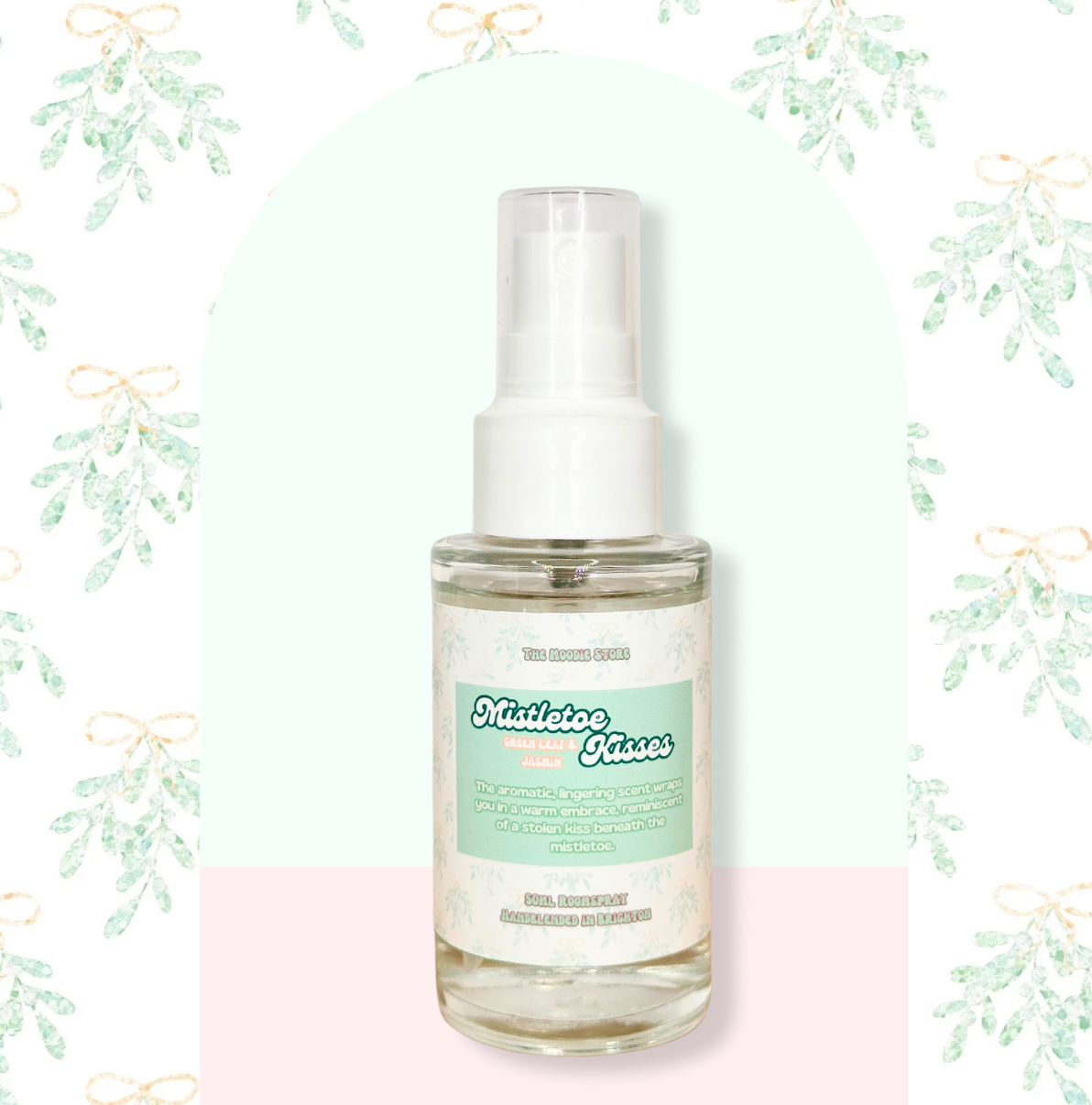 Mistletoe Kisses - Green Leaf & Cedar Fragranced Room Spray