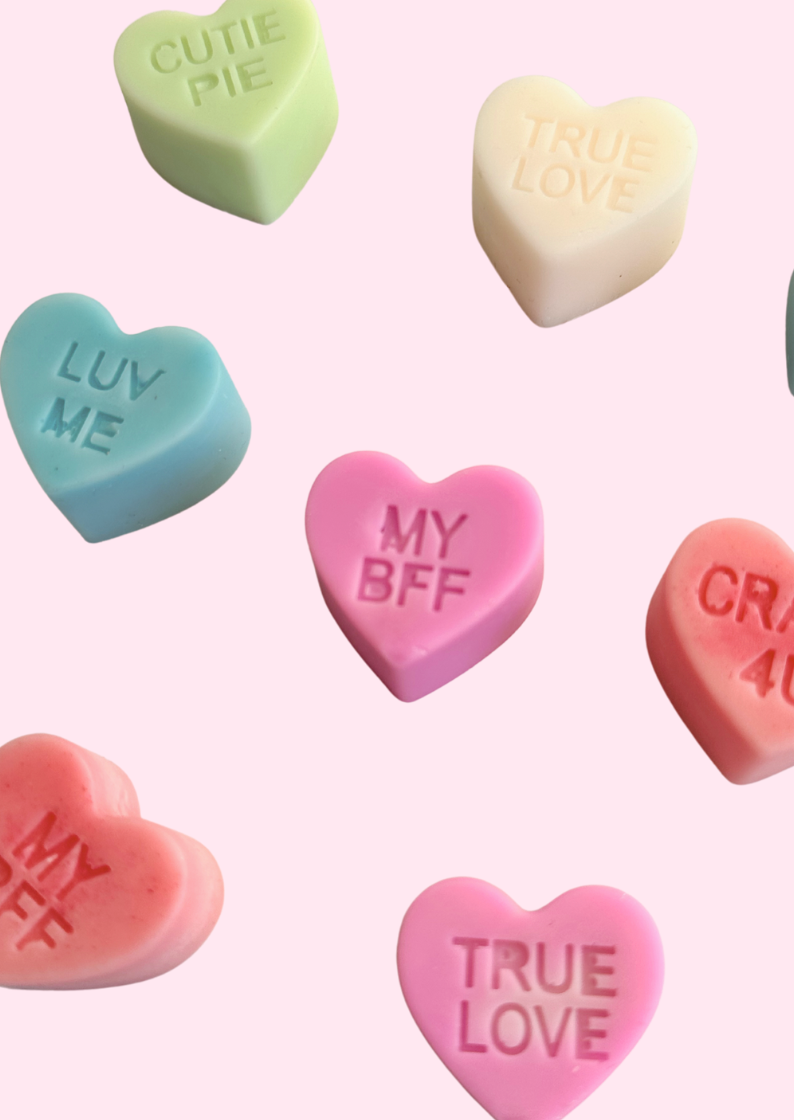 Don't go breaking my (candy) heart - Candy Hearts fragranced Wax Melts