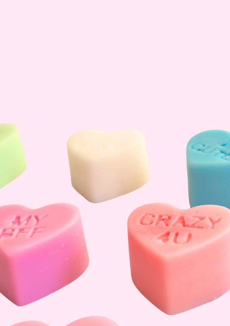 Don't go breaking my (candy) heart - Candy Hearts fragranced Wax Melts