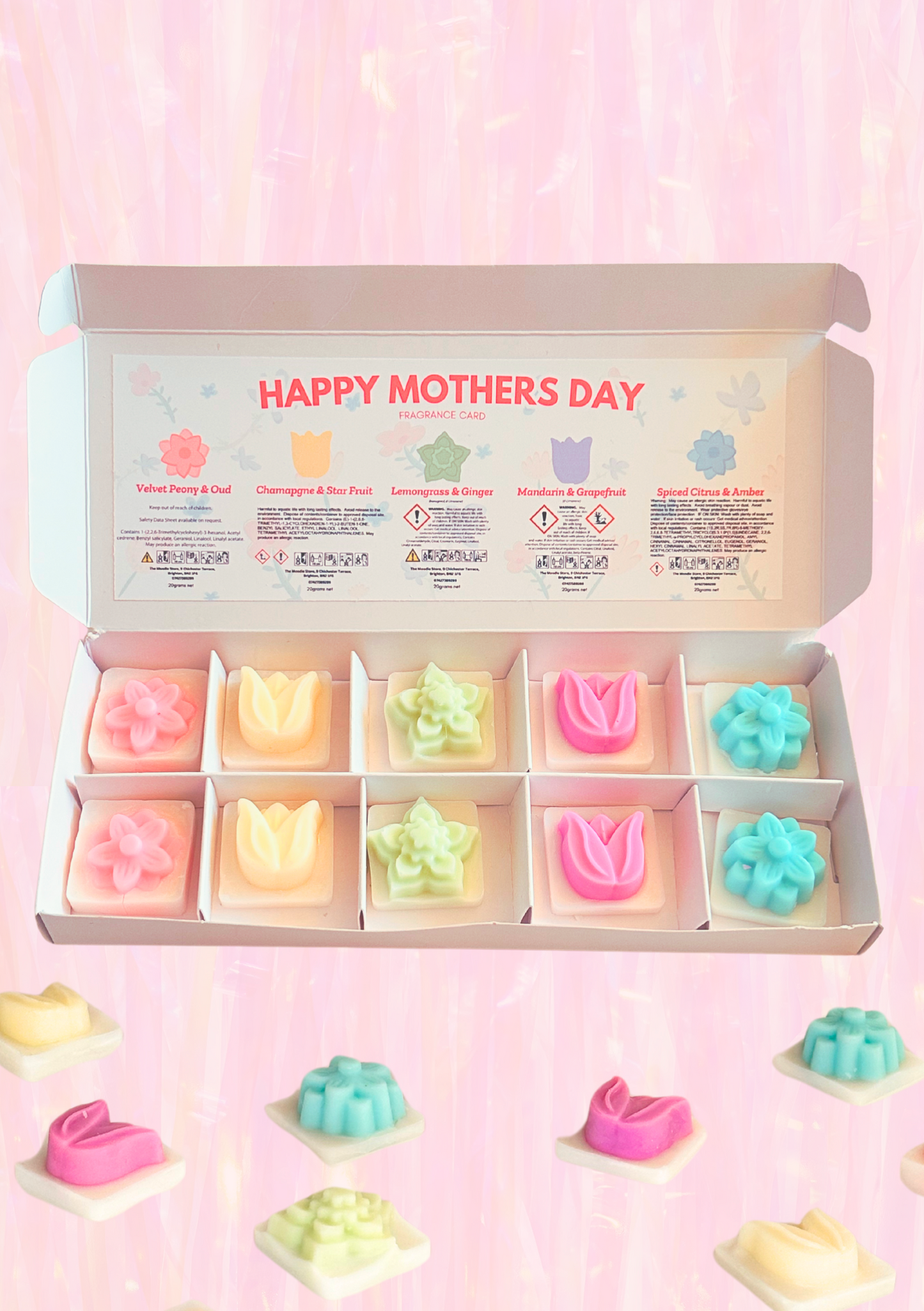 *Pre-Order* Happy Mother's Day Floral Wax Melt Letterbox Gift