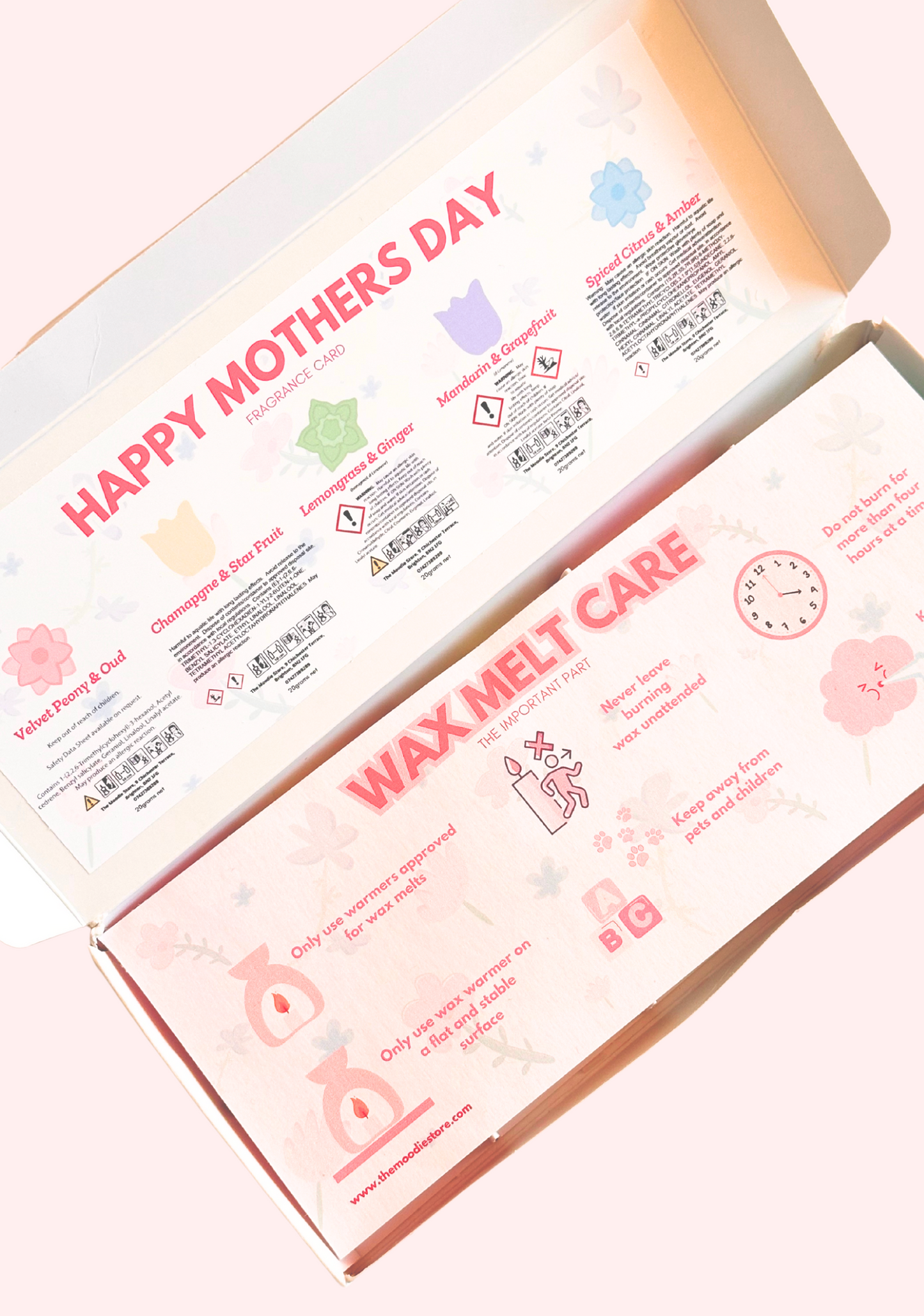 *Pre-Order* Happy Mother's Day Floral Wax Melt Letterbox Gift