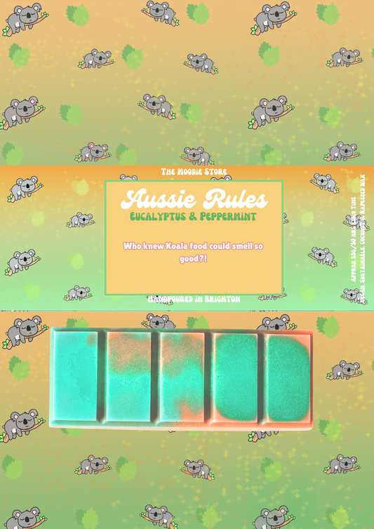 Aussie Rules - Peppemint & Eucalyptus fragranced Snap Bar