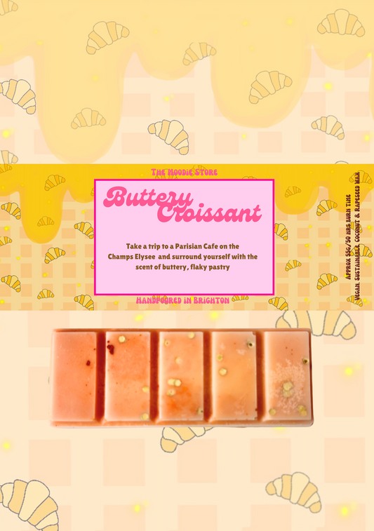 Buttery Croissant Fragranced Wax Melt Snap Bar