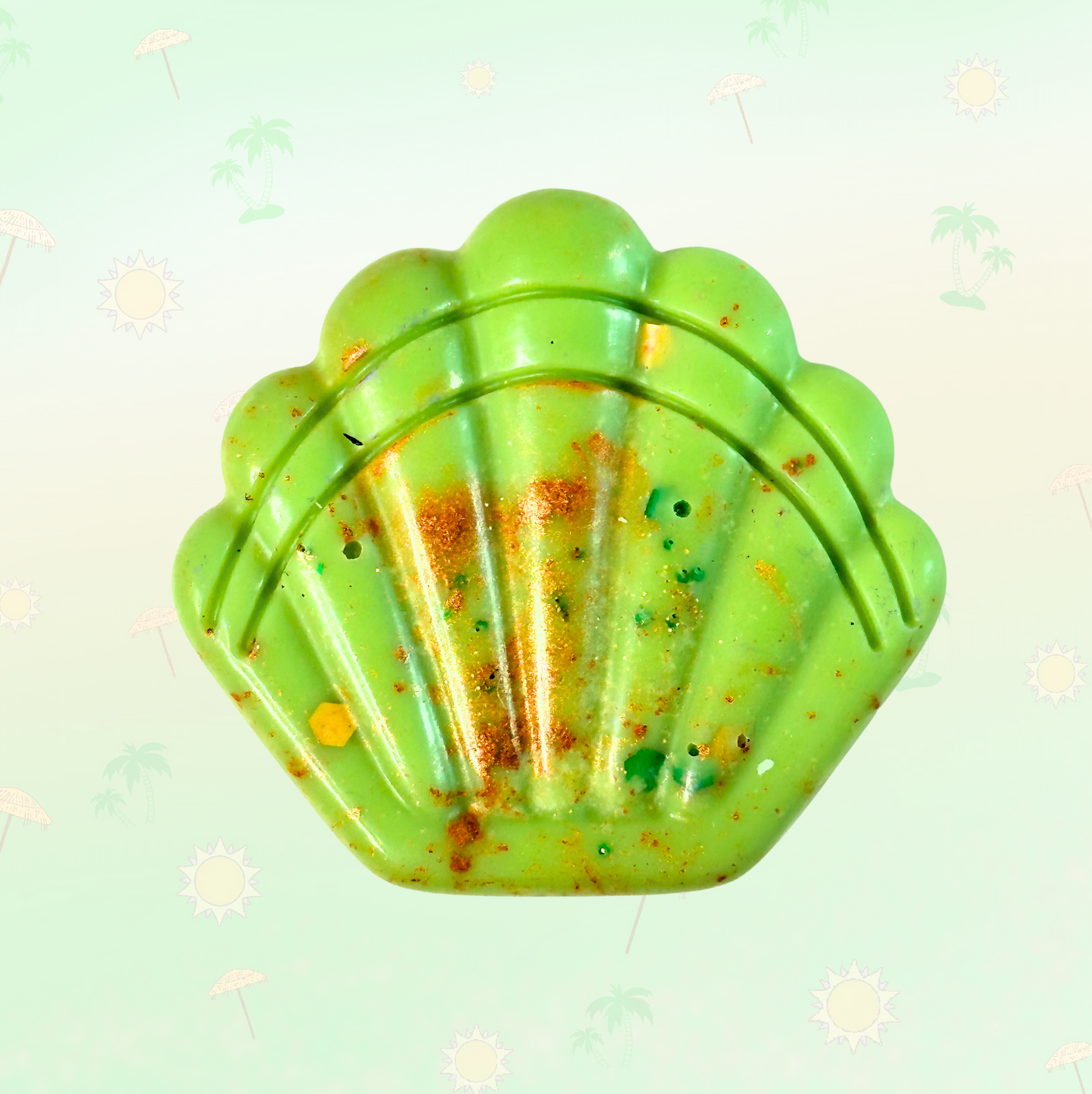 Cape Verde - Thai Lime & Mango fragranced Shell Wax Melt