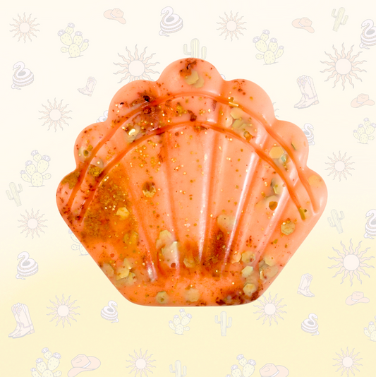 Desert Sunrise - Saffron & Patchouli fragranced wax melt