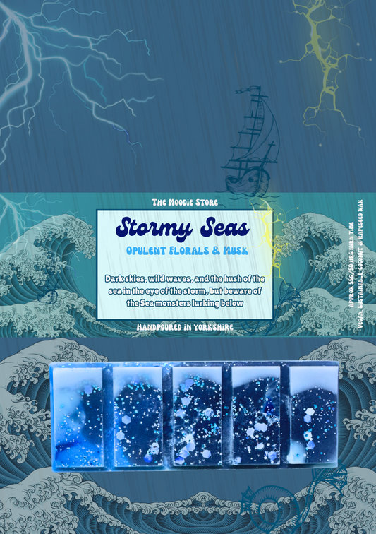 Stormy Seas -  Oriental Flowers & Musk Fragranced Snap Bar