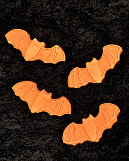 Bling Bats (out of hell) - Maple & Bourbon Fragranced Bat themed Wax Melts