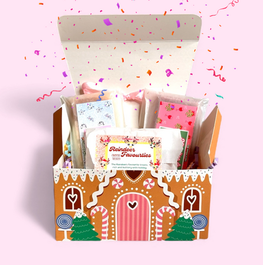 Mystery Wax Melt Gingerbread House - Three Wax Melt Selection In Gift Box