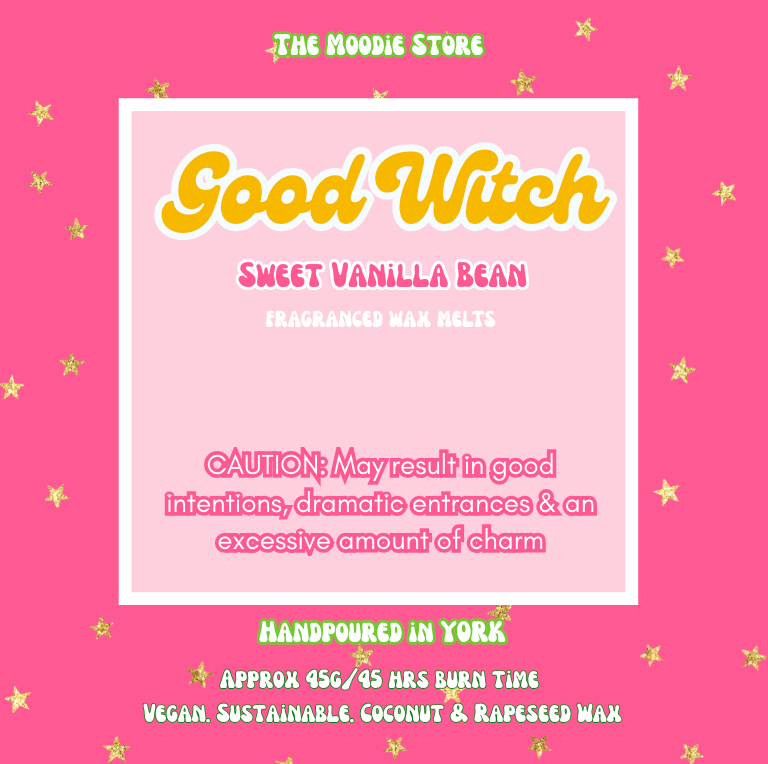 Good Witch - Cosy Vanilla Bean Fragranced Jumbo Witch Hat Wax Melt