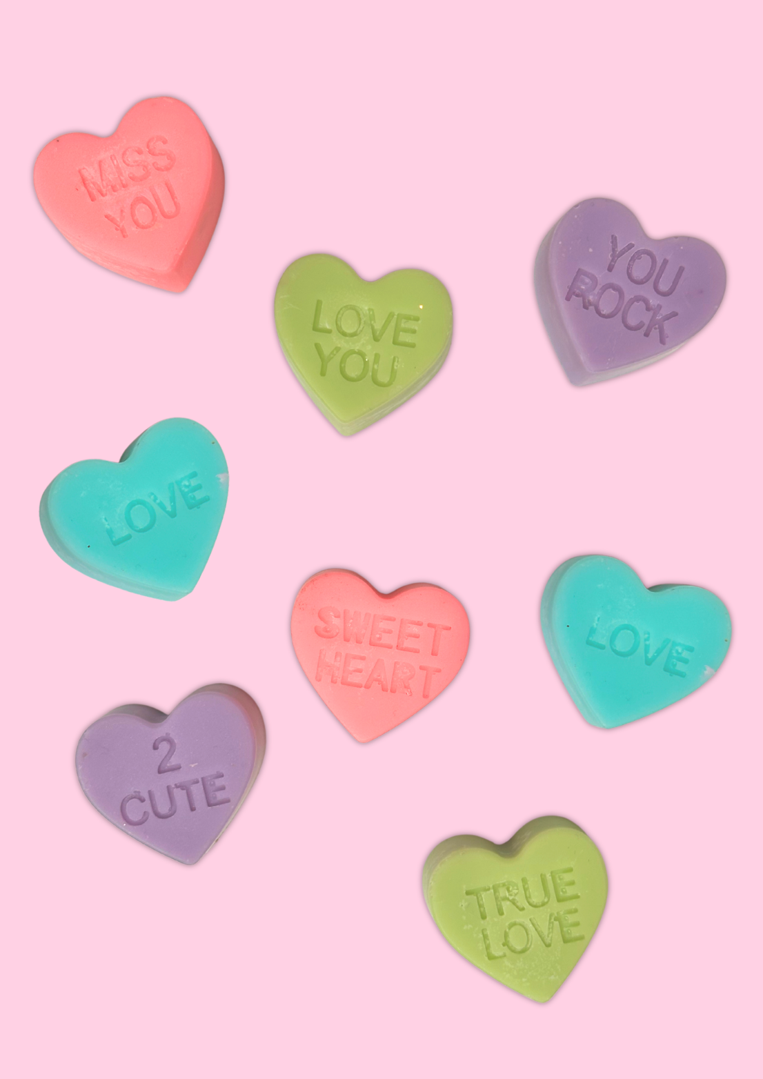 Don't go breaking my (candy) heart - Candy Hearts fragranced Wax Melts