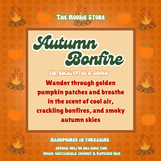 Autumn Bonfire - Fir, Eucalyptus & Smoke fragranced Wax Melts