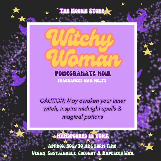 Witchy Woman - Pomegranate Noir Fragranced Witch Hat Wax Melts
