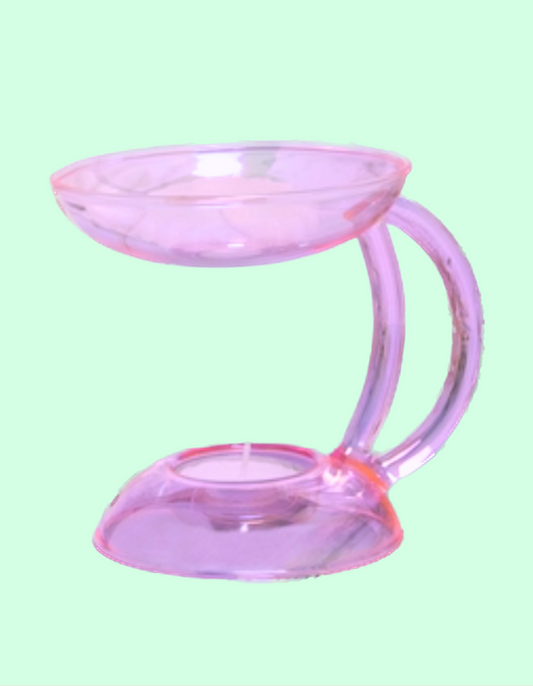 Sindy Pink Glass Wax Melter