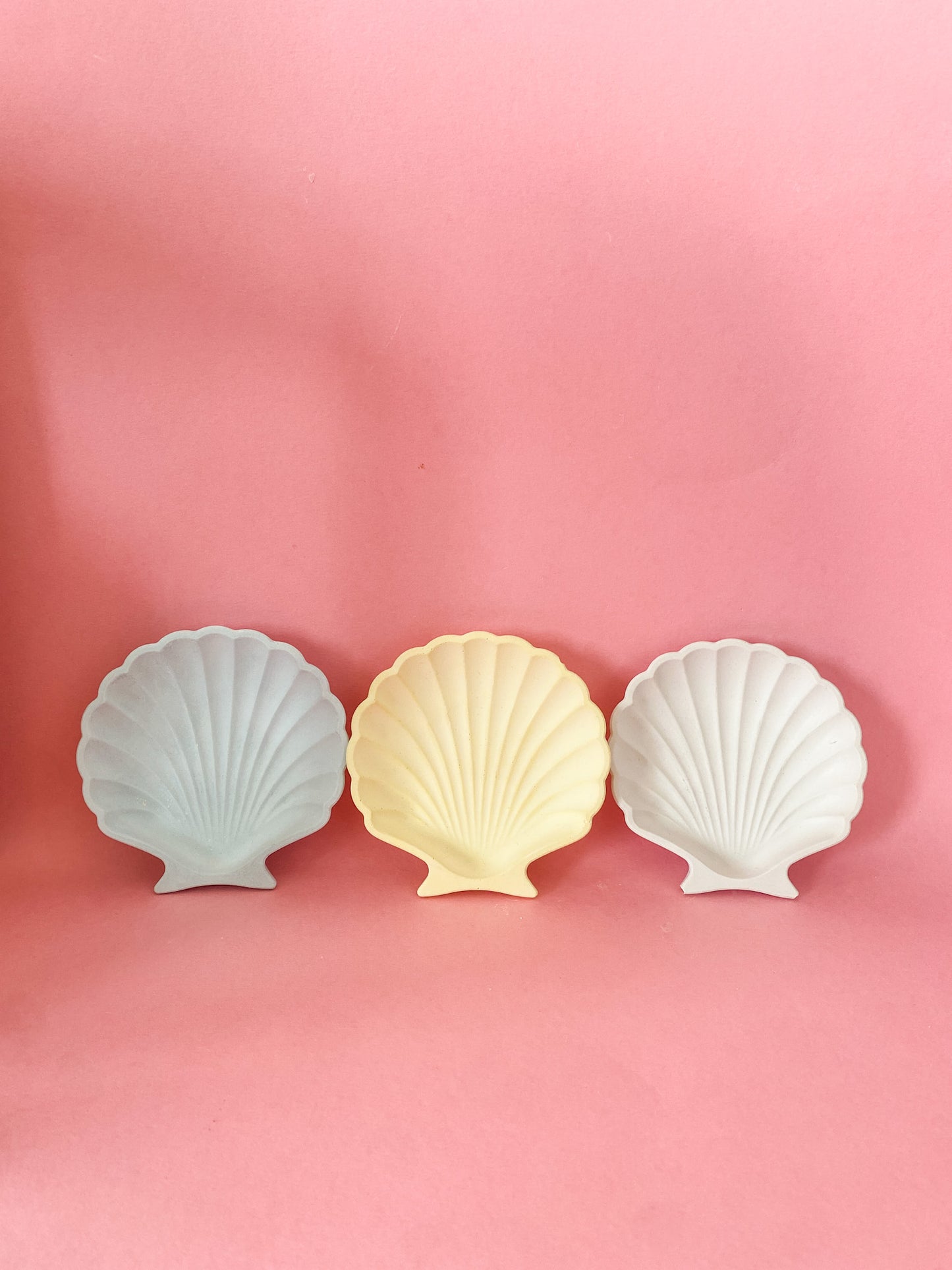Marina Pastel Stone Shell Trinket Dish