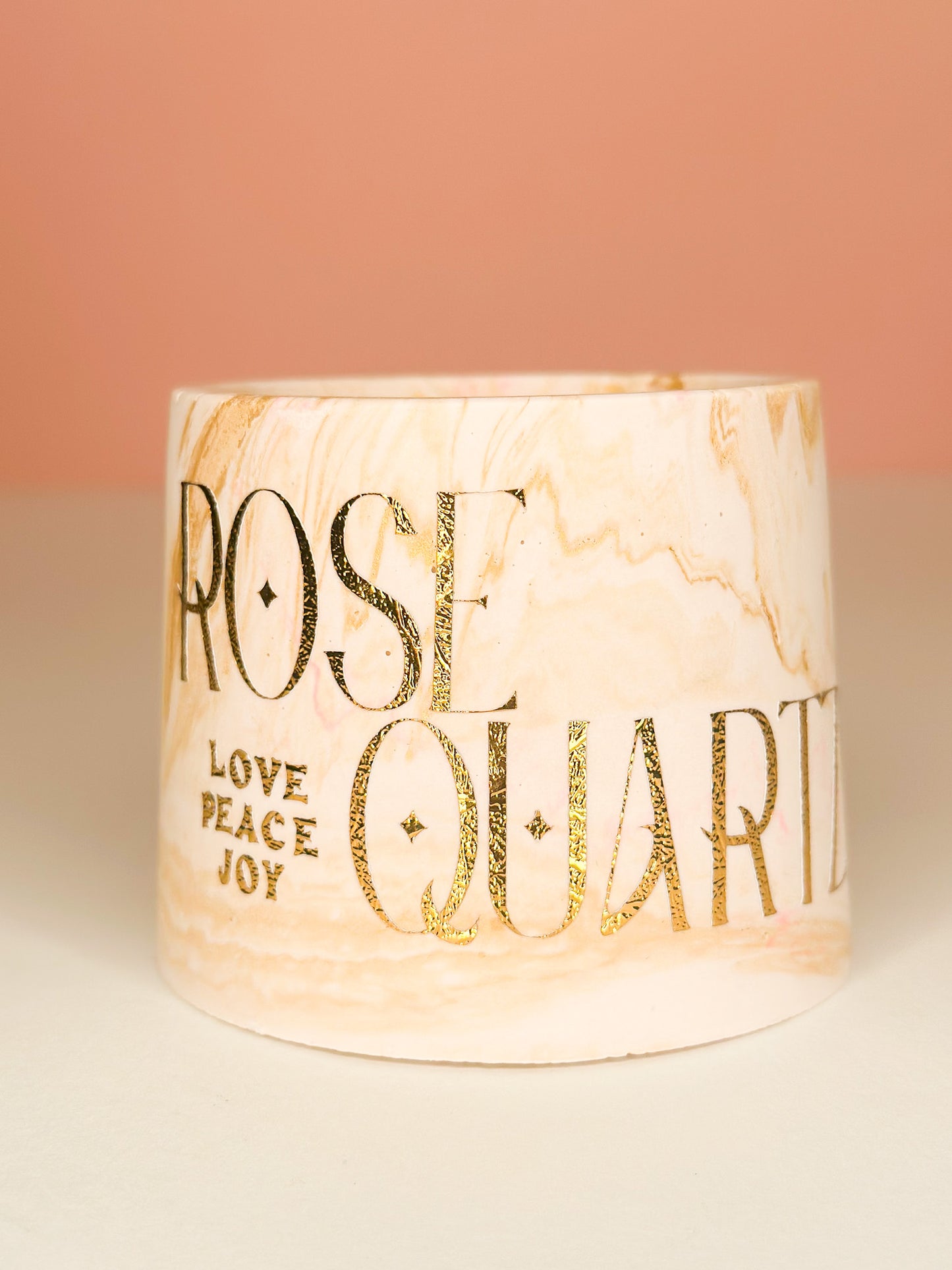 Rose Quartz Premium Soy Wax Candle